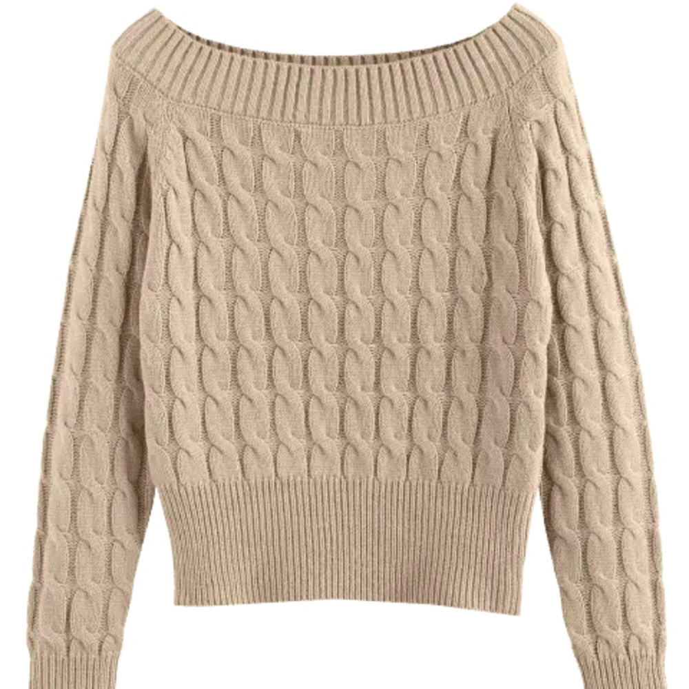 ZAFUL Off-the-Shoulder Sweater